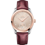 海馬 38毫米, 不鏽鋼-Sedna™金錶殼 於 皮革錶帶 - 220.23.38.20.59.001