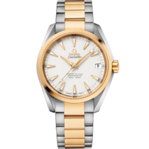 Seamaster 38.5 mm, steel - yellow gold on steel - yellow gold - 231.20.39.21.02.002