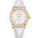 Seamaster 38.5 mm, yellow gold on leather strap - 231.58.39.21.55.002