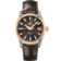 Seamaster 38.5 mm, steel - yellow gold on leather strap - 231.23.39.21.06.002
