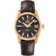 Seamaster 38.5 mm, yellow gold on leather strap - 231.53.39.21.06.002