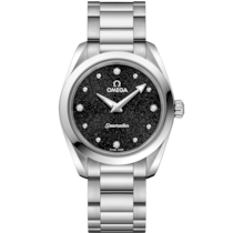 海馬 Aqua Terra 150米系列 28毫米, 不鏽鋼錶殼 搭配 不鏽鋼錶鏈 - 220.10.28.60.51.001