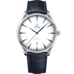 Seamaster 39.5 mm, steel on leather strap - 511.13.40.20.04.002