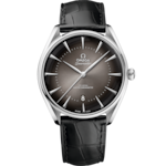 Seamaster 39.5 mm, steel on leather strap - 511.13.40.20.06.001