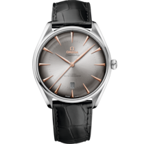 Seamaster Boutique Editions 39.5 mm, steel on leather strap - 511.13.40.20.06.002