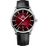 Seamaster 39.5 mm, steel on leather strap - 511.13.40.20.11.002