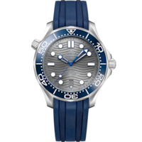 海馬 潛水300米系列 42毫米, 不鏽鋼錶殼 搭配 橡膠錶帶 - 210.32.42.20.06.001