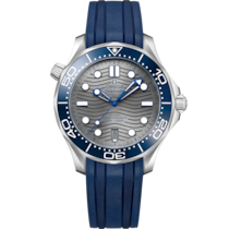海馬 潛水300米系列 42毫米, 不鏽鋼錶殼 於 橡膠錶帶 - 210.32.42.20.06.001