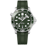 Seamaster 42 mm, aço em bracelete de borracha - 210.32.42.20.10.001