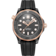 Seamaster 43.5 มม., เซรามิกสีดำ บน สายนาฬิกายาง - 210.62.44.20.01.001