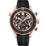 海馬 44毫米, Sedna™金錶殼 於 橡膠錶帶 - 210.62.44.51.01.001