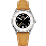 Seamaster 39.5 mm, steel on leather strap - 522.32.40.20.01.002