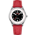 Seamaster 39.5 mm, steel on leather strap - 522.32.40.20.01.004