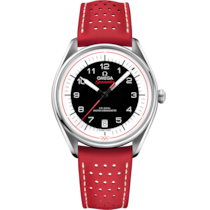 Seamaster Olympic Official Timekeeper 39.5 mm, steel on leather strap - 522.32.40.20.01.004