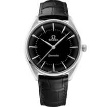 Seamaster Olympic Official Timekeeper 39.5 mm, platinum on leather strap - 522.93.40.20.01.001