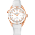 Seamaster 37.5 mm, red gold on leather strap - 232.63.38.20.04.001