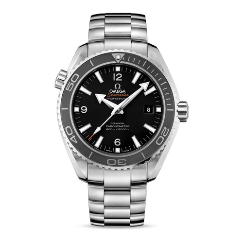 Planet Ocean 600M Seamaster steel Chronometer Watch 232.30.46.21.01.001 ...