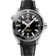 Seamaster 43,5 mm, acier sur bracelet en cuir doublé de caoutchouc - 215.33.44.21.01.001