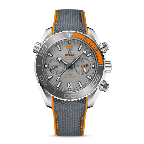 | US® OMEGA Ocean Seamaster Titanium Watch 215.92.46.51.99.001 Chronograph 600M Planet