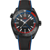 海馬 Planet Ocean 600米系列 45.5毫米, 黑色陶瓷錶殼 於 橡膠錶帶 - 215.92.46.22.01.004