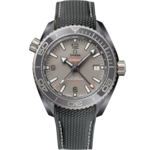 Seamaster 45,5 mm, céramique grise sur bracelet caoutchouc - 215.92.46.22.99.002