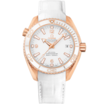 Seamaster 42 mm, red gold on leather strap - 232.63.42.21.04.001