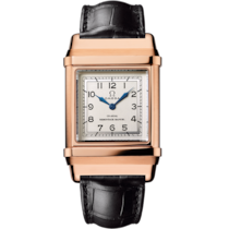 Specialities 50.5 x 33.05 mm, red gold on leather strap - 516.53.32.20.02.002
