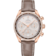 Speedmaster 38 mm, or Sedna™ sur bracelet en cuir - 324.68.38.50.02.003