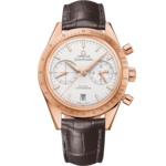 Speedmaster 41.5 mm, red gold on leather strap - 331.53.42.51.02.002