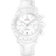 Speedmaster 44.25 mm, white ceramic on leather strap - 311.93.44.51.04.002