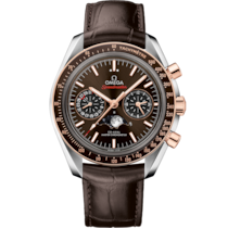 超霸系列 44.25毫米, 不鏽鋼-Sedna™金錶殼 於 皮革錶帶 - 304.23.44.52.13.001