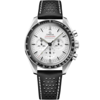 超霸系列 專業登月錶 42毫米, 不鏽鋼錶殼 搭配 皮革錶帶 - 310.32.42.50.04.002