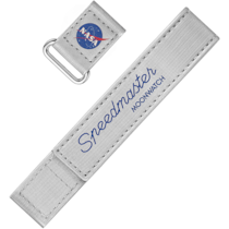 Zweiteiliges armband - 2-teiliges graues Speedmaster Moonwatch VELCRO®-Armband - 032CWZ016040