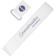 Two-piece strap - 2-piece white Speedmaster Moonwatch VELCRO® strap - 032CWZ016041