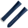 Two-piece strap - Blue vegan strap with foldover clasp - 032Z017134