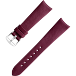 Zweiteiliges armband - Veganes Armband in Bordeauxrot mit Dornschließe - 032Z017136