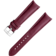 Two-piece strap - Burgundy vegan strap with pin buckle - 032Z017137