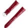 Zweiteiliges armband - Rotes Alligatorlederarmband mit Dornschließe - 032CUZ012325