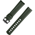 Zweiteiliges armband - Grünes Kautschukarmband mit Dornschließe für die Seamaster Diver 300M - 032Z017210