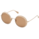 Occhiali da sole - Occhiali da sole rotondi, Donna - OM0016-H5333G