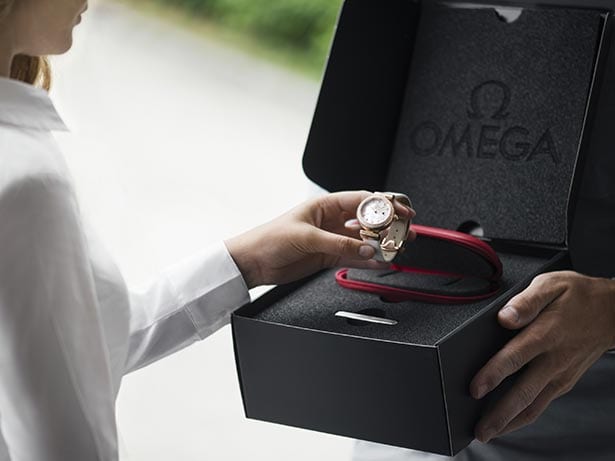 Omega Constellation Silver White Color Dial Quartz Analog Ladies Wristwatch