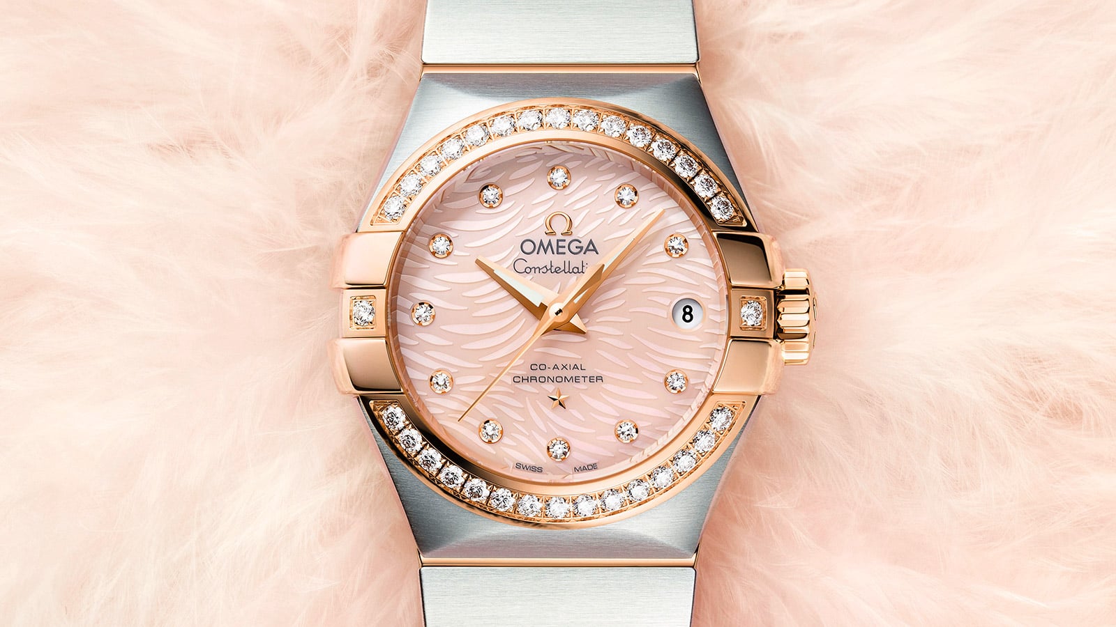 Ladies Omega Speedmaster Chronograph Replica Watch