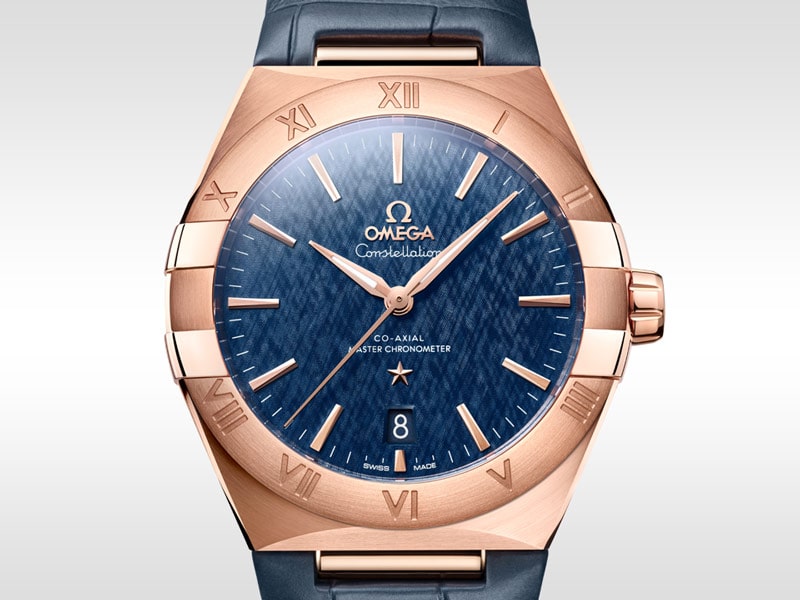 Omega Constellation 123.10.38.21.01.001, Stick Indices, 2014, Good, Housing Steel, Band: Steel