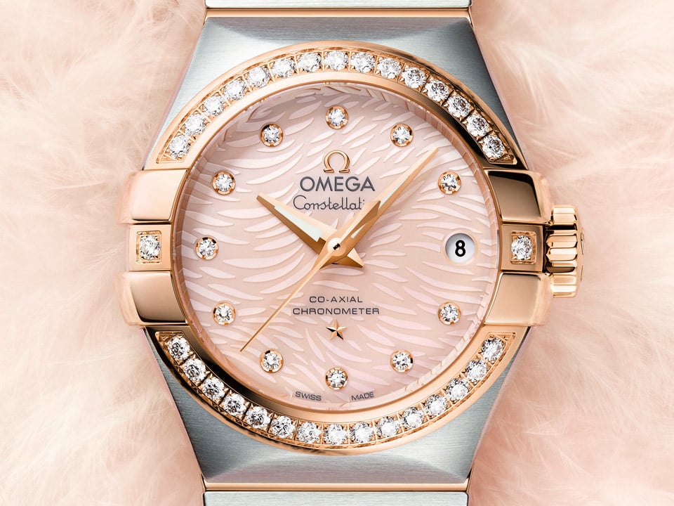 Omega De Ville Prestige Chronograph 18K Gold Hand-pull Men's Watch Ref 4640.31.00