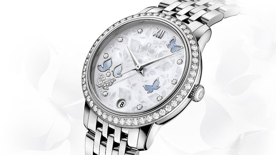 Omega De Ville Ladymatic Stainless Steel Ladies watch 425.30.34.20.05.001