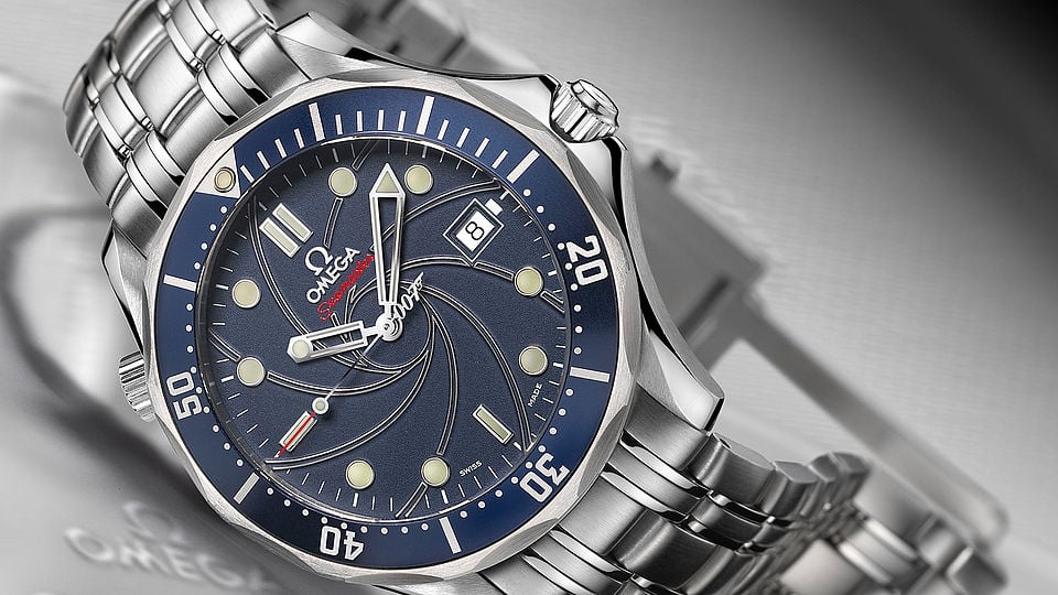 Omega Seamaster Diver 300 M Co-Axial Chronograph 41.5 mm Automatic Blue Dial Steel Men's Watch -