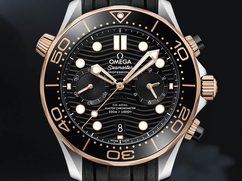 Omega Seamaster Diver 300 M 210.62.42.20.03.001Omega Dynamic Chronograph Ref. 5240.50.00