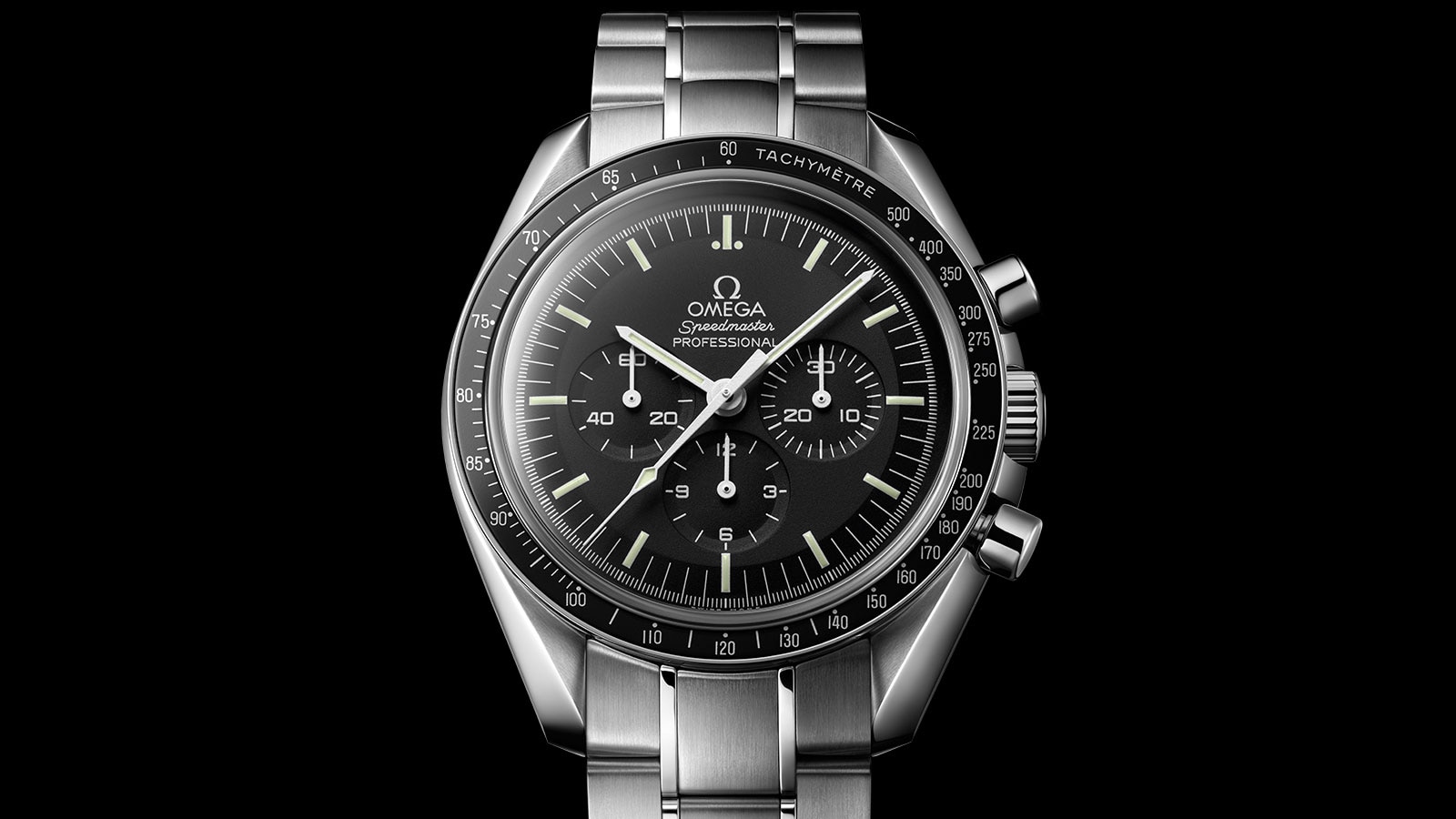 Omega Stoppuhr mit Zusatzhalterung