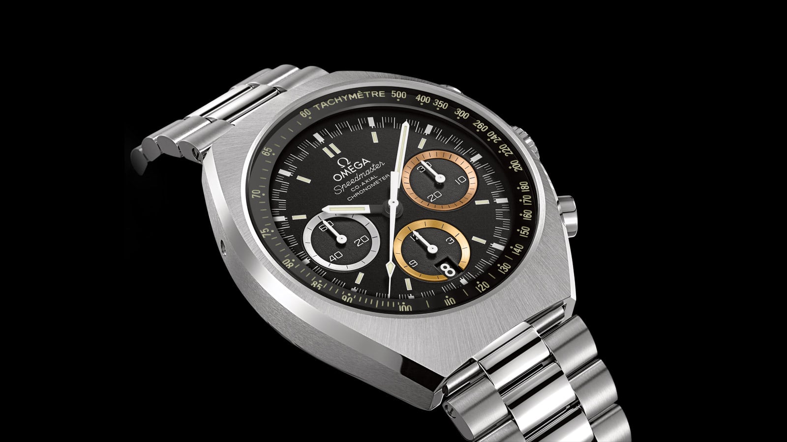 Omega Speedmaster Day-Date Lemania 1975 40mm Omega service 2020