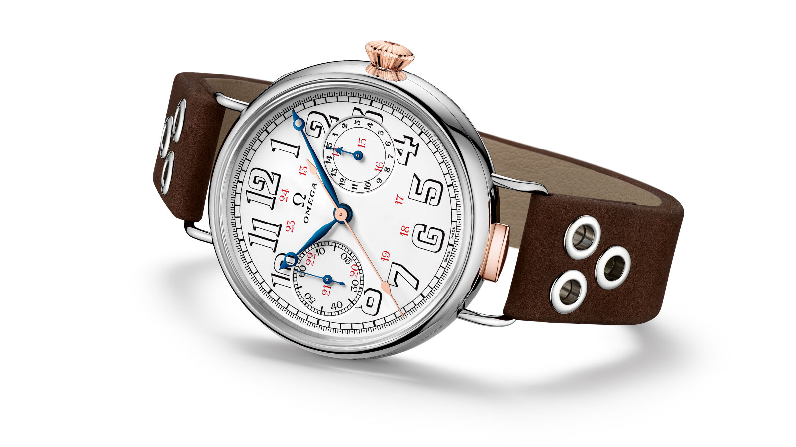 Omega De Ville Co-Axial Chronograph Automatic Steel Men's Watch Ref. 4841.50.31